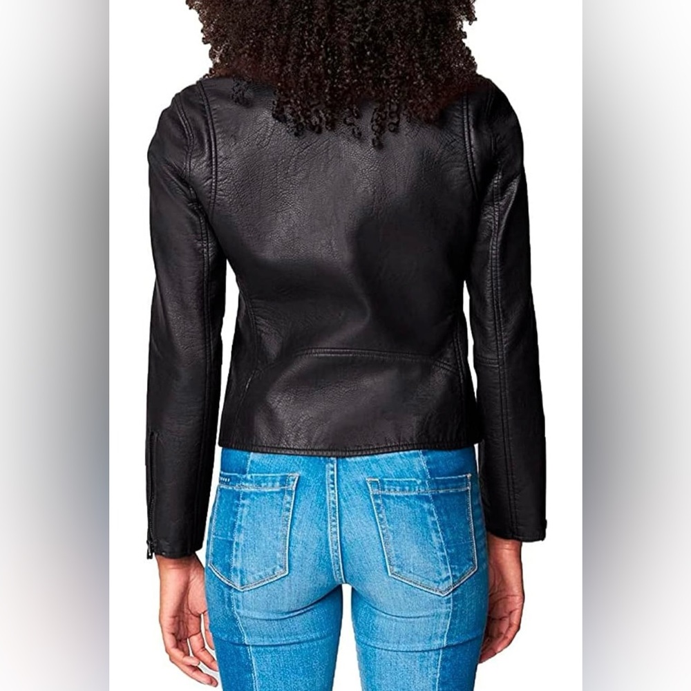 Blank NYC Vegan Leather Moto Jacket - Picture 9 of 13